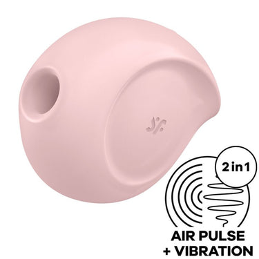 Vibratore Clitoride Silicone Impermeabile con Onde e Vibrazioni